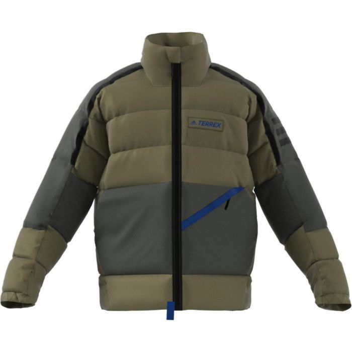 Chaqueta de plumas verde para hombre Adidas Terrex
