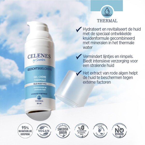 Celenes By Sweden gel krema za obraz<br>50 ml, za vse tipe kože