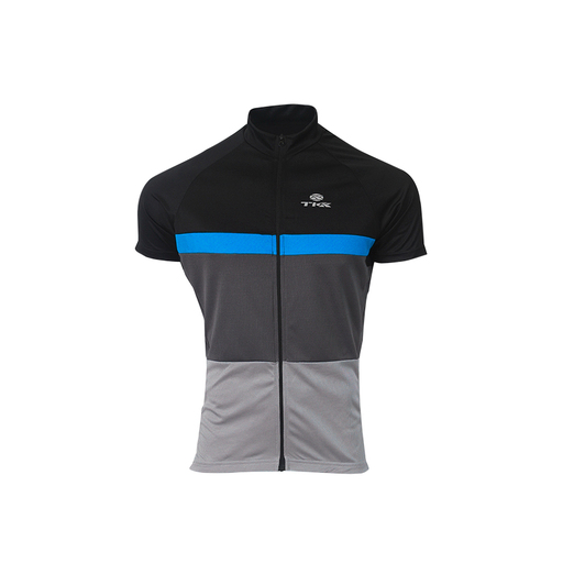  Maillot Tkx Manga Corta Negro-azul T/l