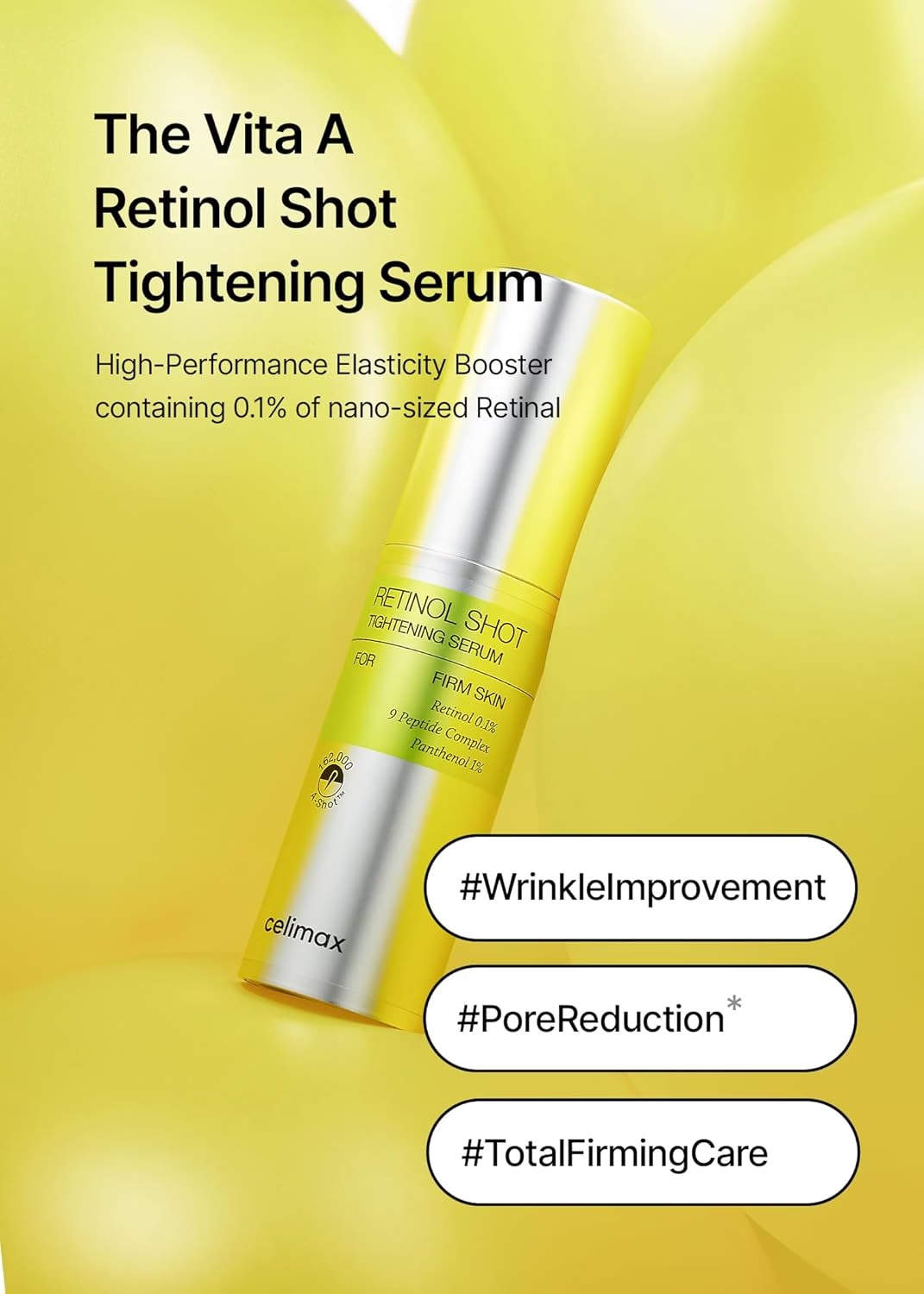 Serum za učvrstitev kože z retinolom
