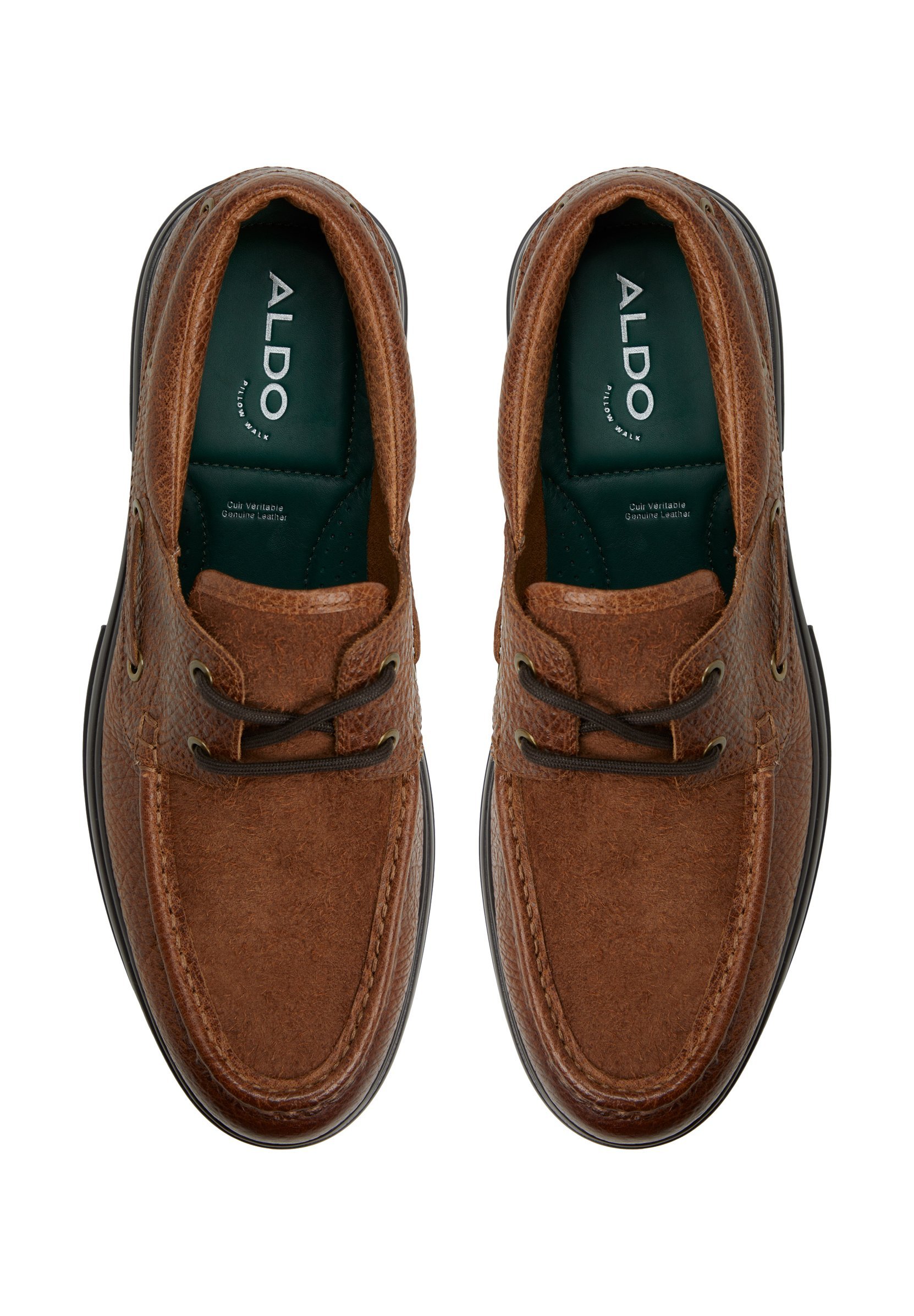 ALDO SEAEXPLORER - Chaussures bateau - cognac
