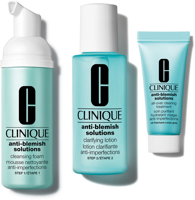 Clinique Mini Kit Clear Skin Routine Geschenkset für die perfekte Hautreinigung