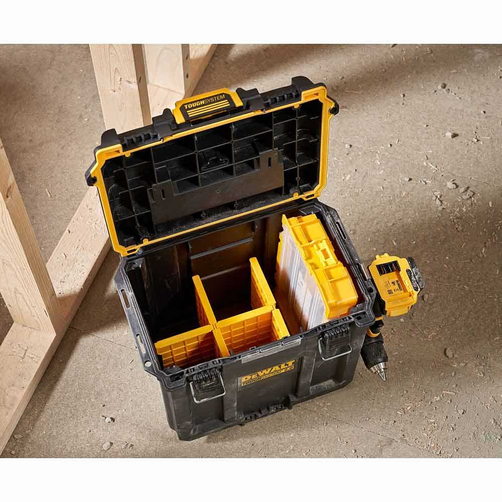 Caixa de ferramentas DEWALT TOUGHSYSTEM 2.0 de meia largura DWST08035-1