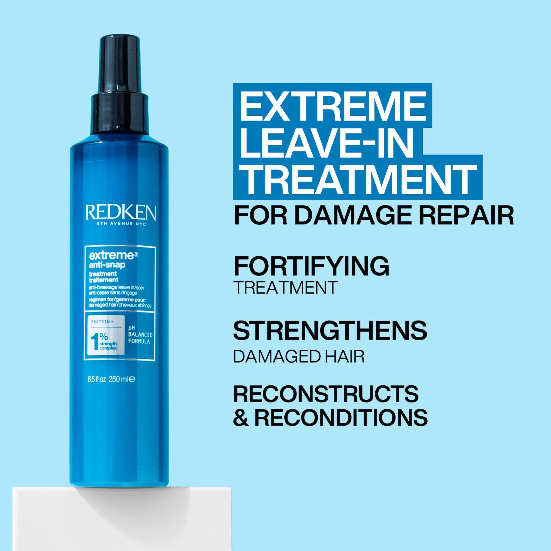 Tratament extrem anti-sprăjire fără clătire 250 ml - Redken