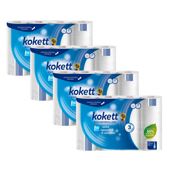 Prosoape de bucătărie cu 3 straturi, set de 4