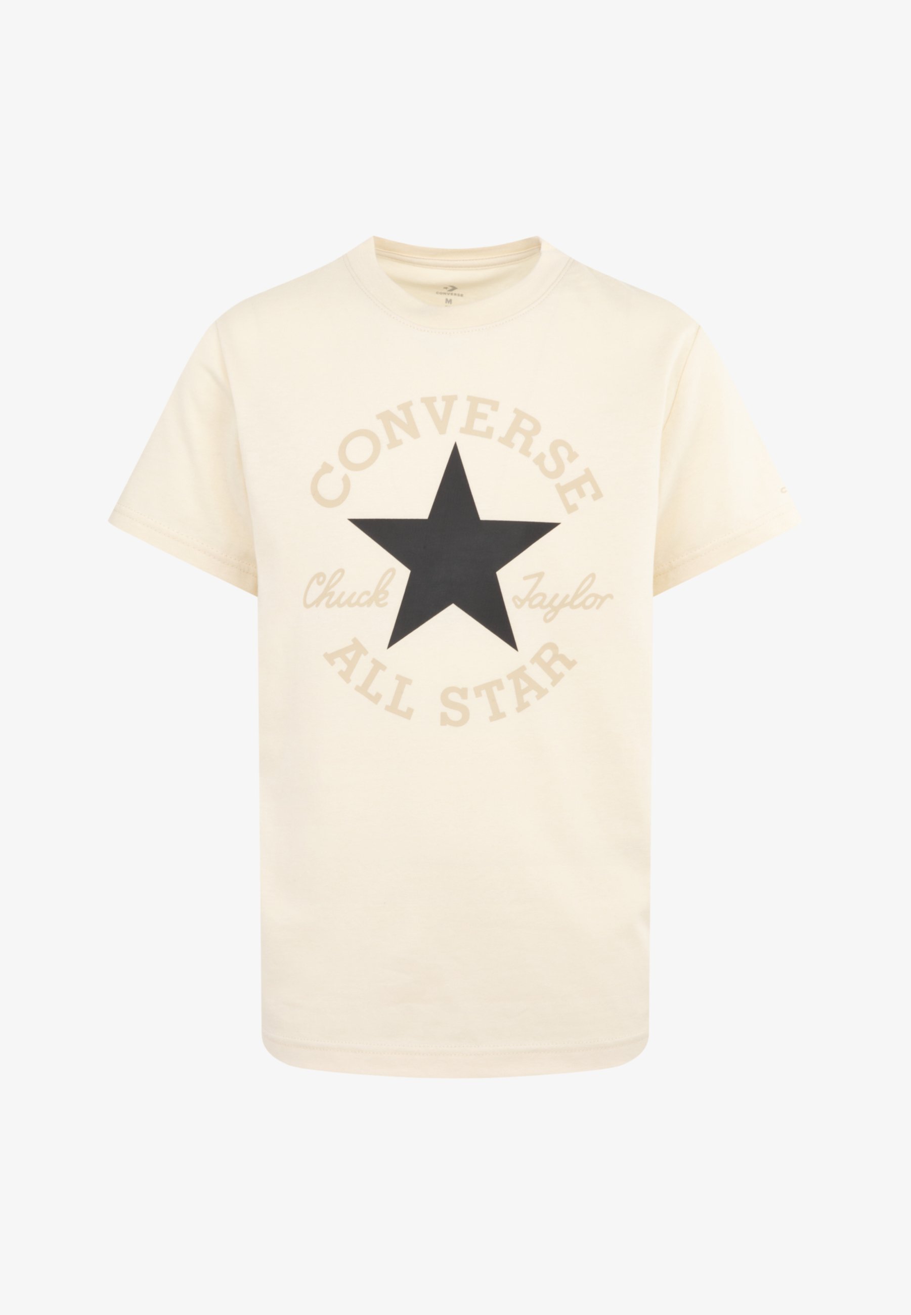Converse DISSECTED CHUCK PATCH TEE - Tricou cu imprimeu - natural ivory