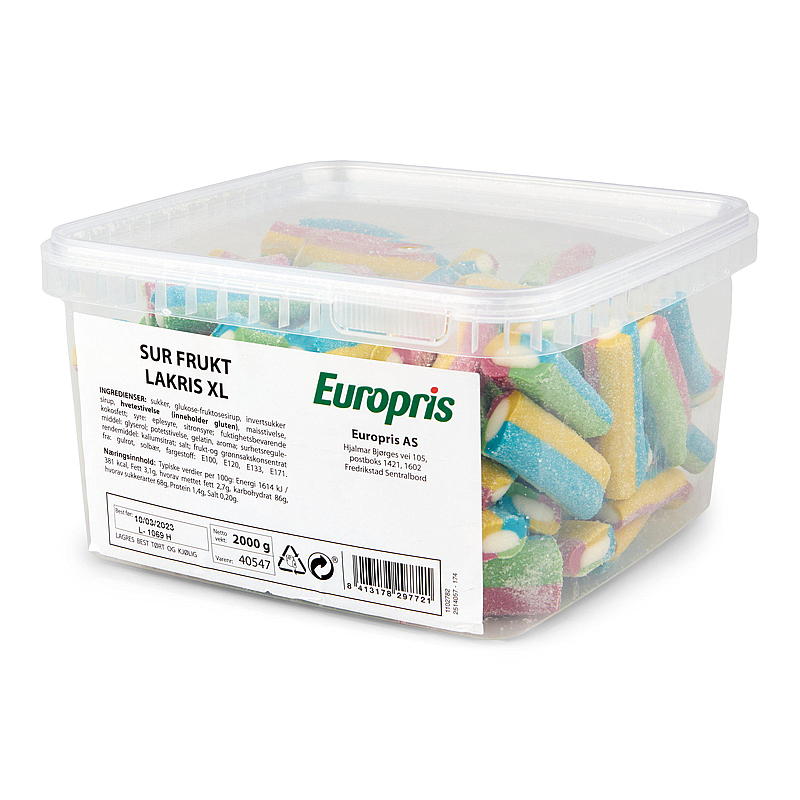 KnallGoodt Saures Fruchtlakritz 2 kg