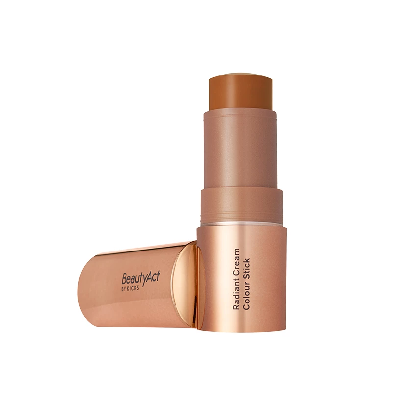 Rozświetlający kremowy bronzer w sztyfcie Beach Breeze - BeautyAct