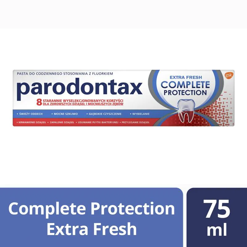 Parodontax Pasta do zębów Complete Protection Extra Fresh