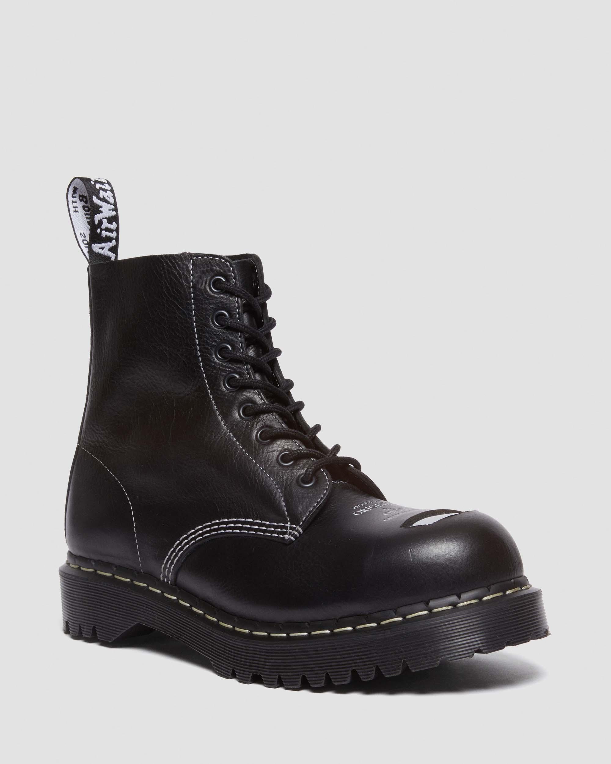 1460 Pascal Bex Exposed Steel Toe Lace Up Boots