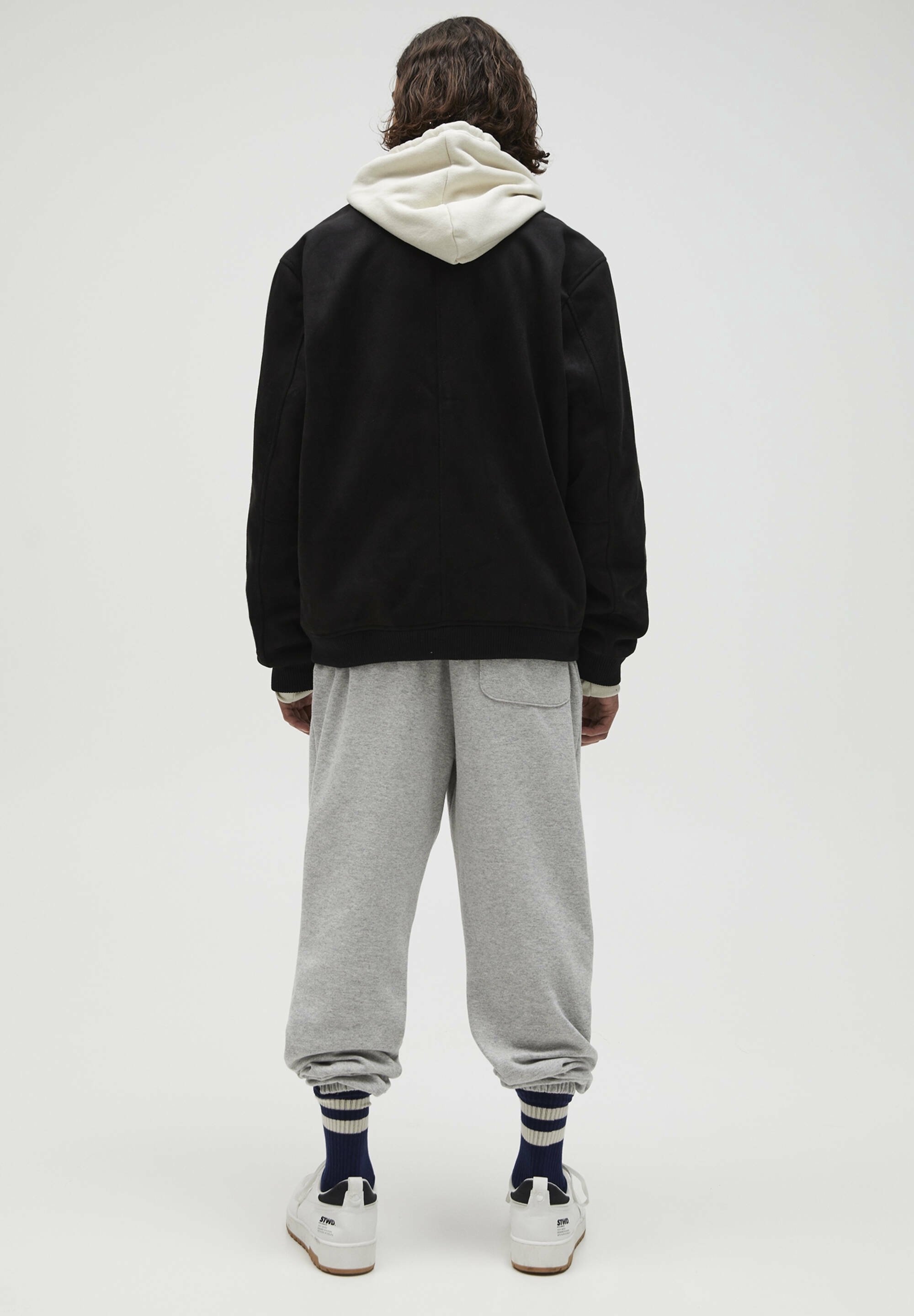 PULL&BEAR Kunstlederjacke - schwarz