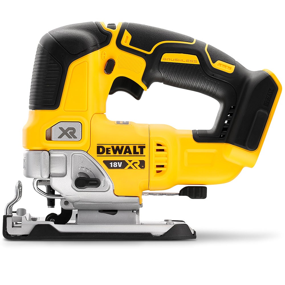 DEWALT DCS334N-XJ 18 V-os szénkefe nélküli felső fogantyús dekopírfűrész
