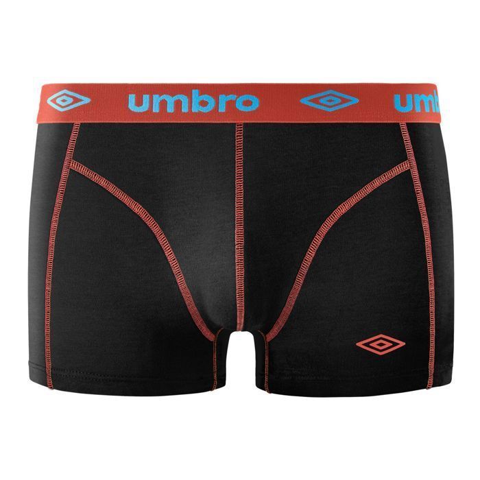 Boxer da uomo Umbro - Neri (confezione da 4)