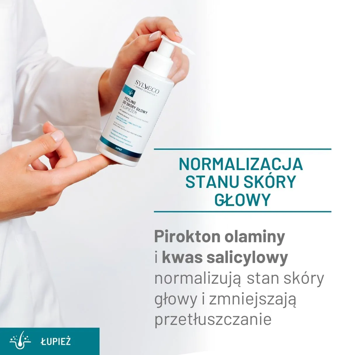 Sylveco Dermo Peeling do skóry głowy z łupieżem
