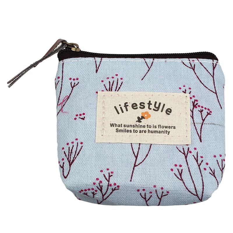 Nouveau petit porte-monnaie en toile avec fermeture éclair, couleur bonbon, style rétro, mini porte-monnaie, pochette pour clés de voiture, petit sac à monnaie, mini porte-monnaie pour femme yj