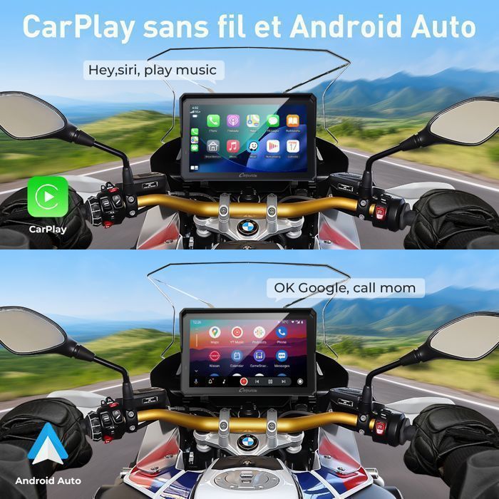 Autorradio CARPURIDE W702B con pantalla de 7