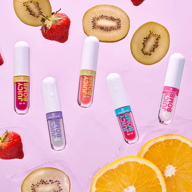 Conjunto de óleo labial Essence Juicy Bomb, kit para presente labial