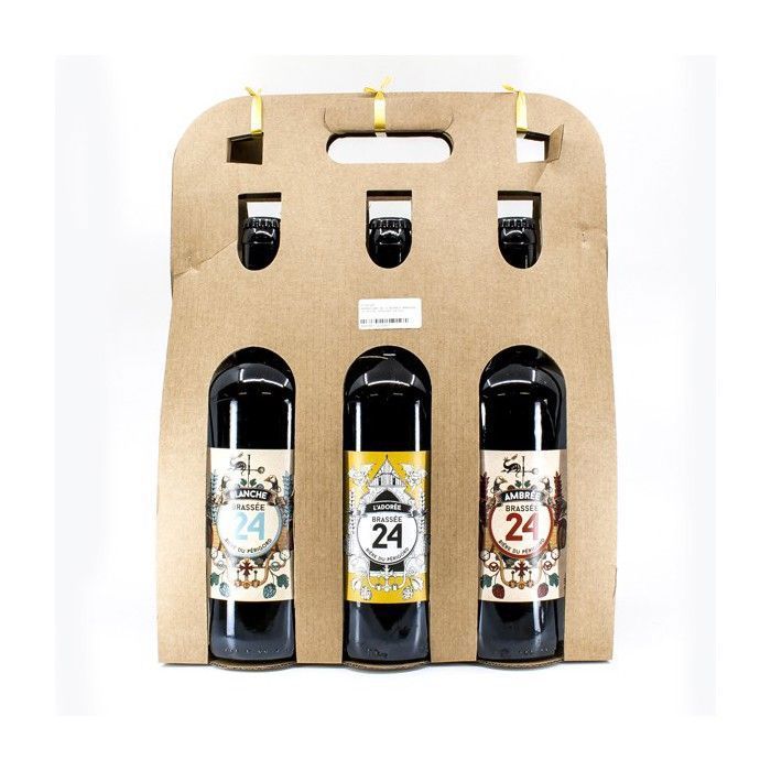 Promoción de 6 cervezas elaboradas con 24 sabores diferentes (6 x 75 cl)