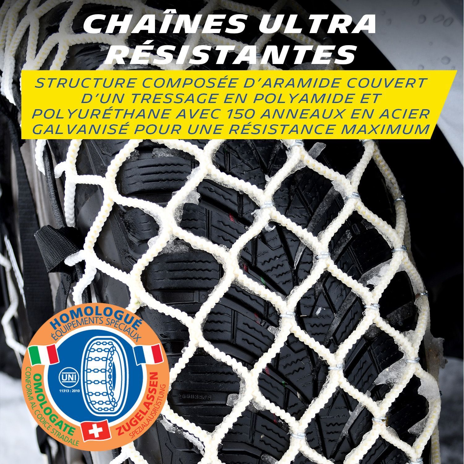 Catene da neve - MICHELIN - Easy Grip Limited E10 - Nere