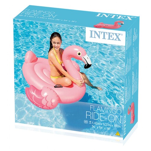 Intex felfújható flamingó 142x137x97 cm