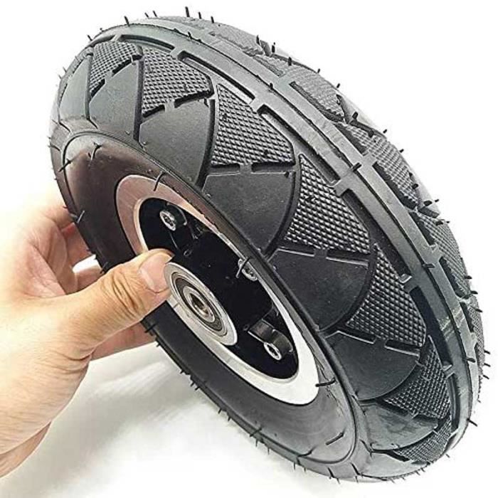 Neumático para patinete eléctrico - FOLAYA - 200x50 - Llanta maciza - Compatible con patinete