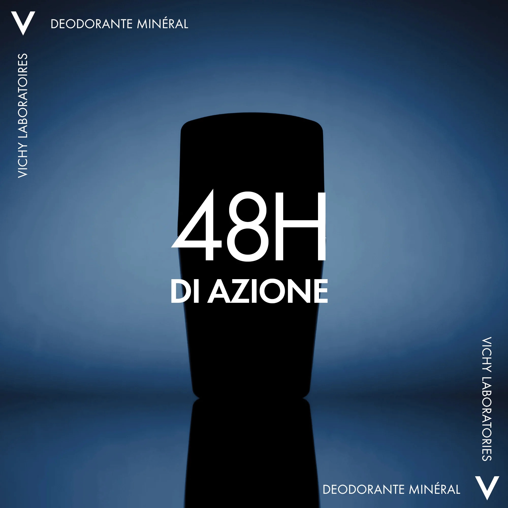 VICHY Desodorante Roll-On Mineral Vichy 50 ml Pele sensível ou depilada