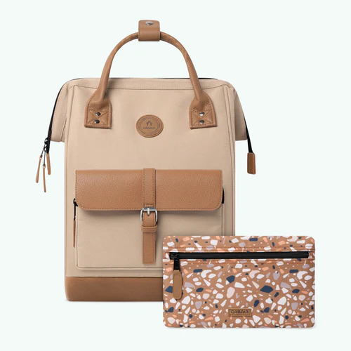 Cabaia Adventurer Medium Backpack Kuala Lumpur brown