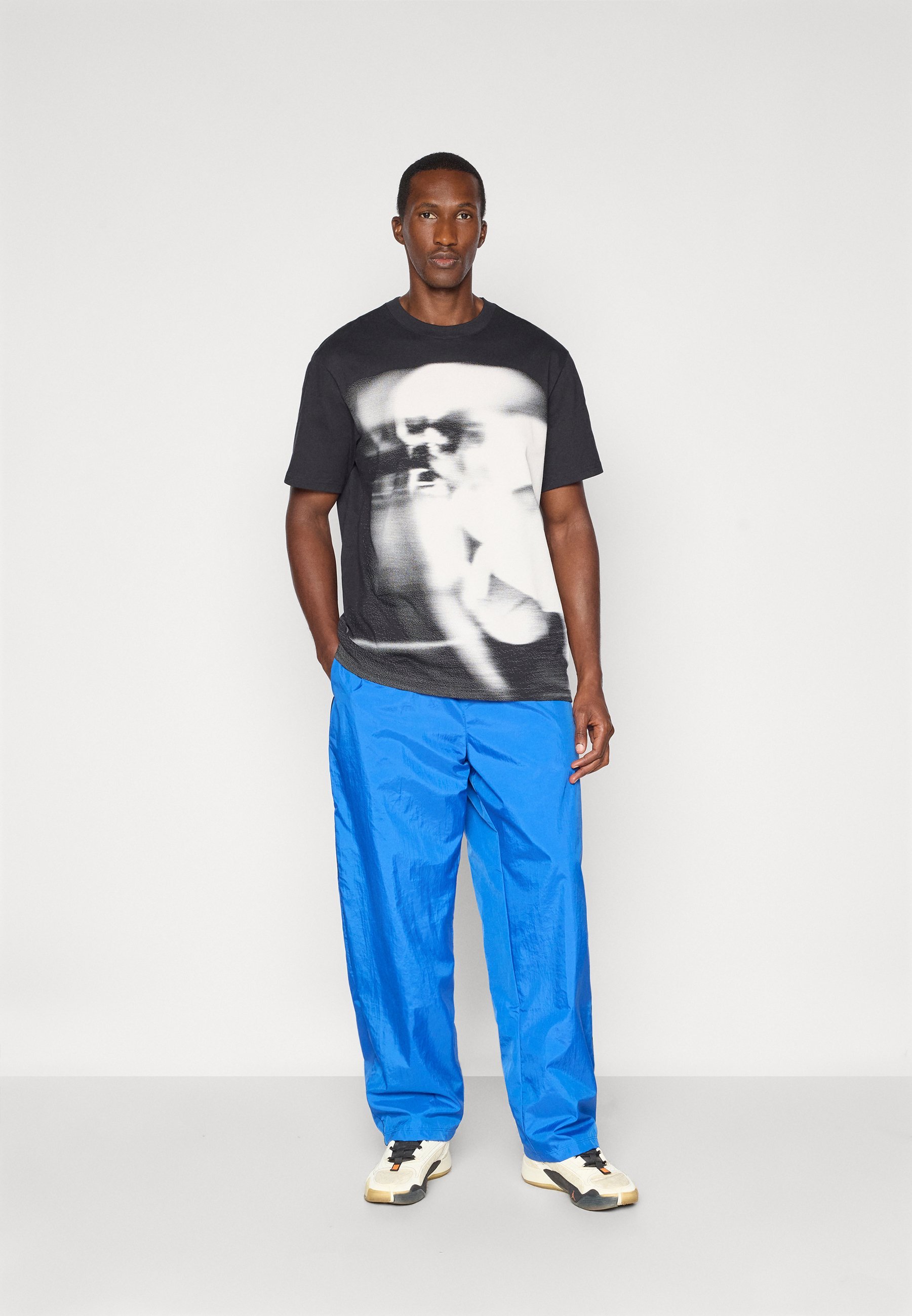 Jordan SPORT CLASSIC PANT - Spodnie dresowe - gra royal/czarne