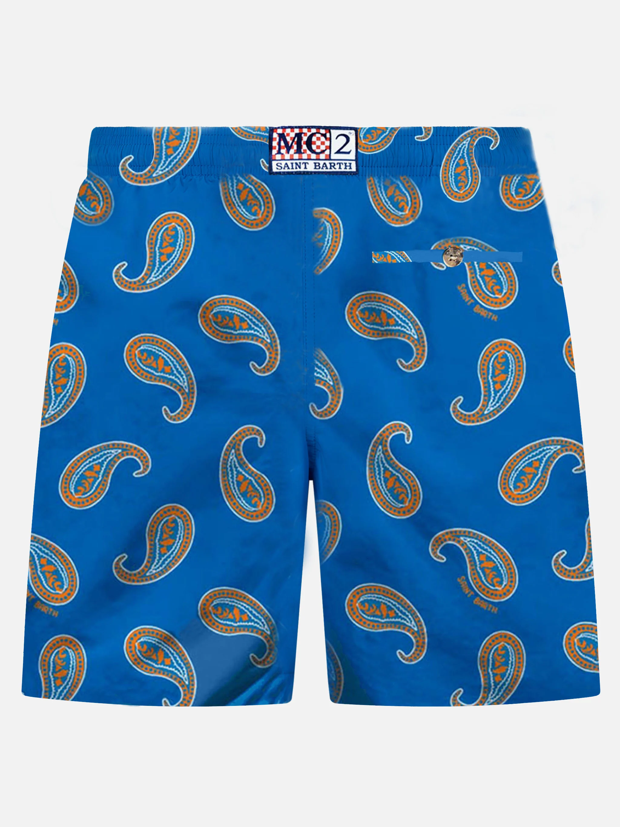 Ανδρικό μαγιό με μοτίβο Paisley