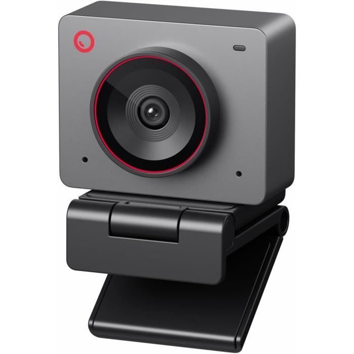 Webcam - OBSBOT - Meet 2 - 4K - Foco automático com IA - Modo Beleza - Microfone embutido