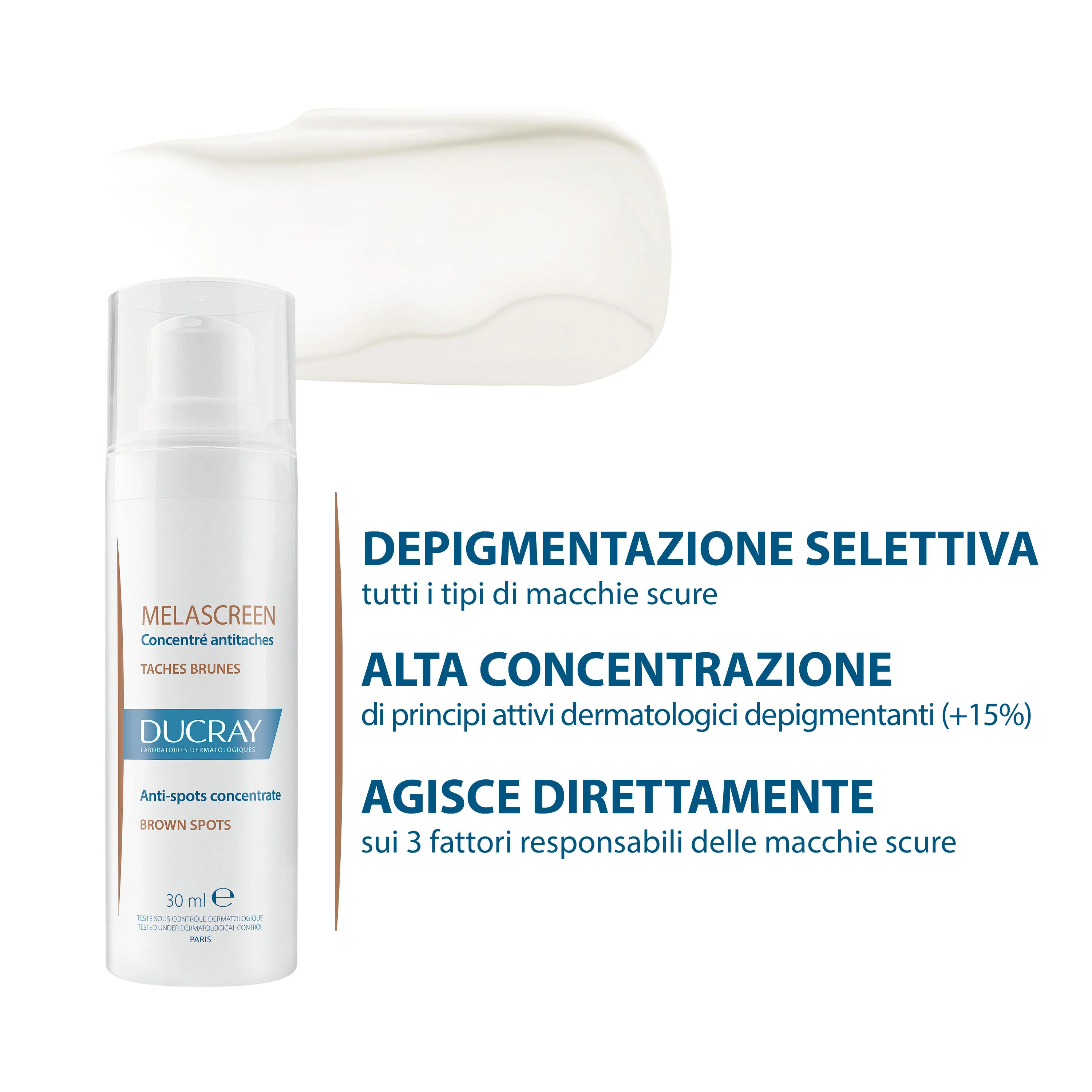 Melascreen Concentrato anti-macchie - Tratt.viso 24 ore antimacchie