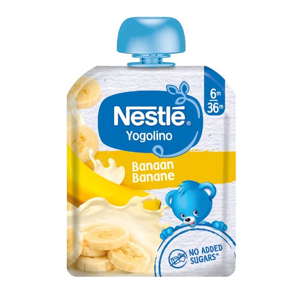 Pliculeț de supt pentru banane Nestlé Yogolino<br>100g