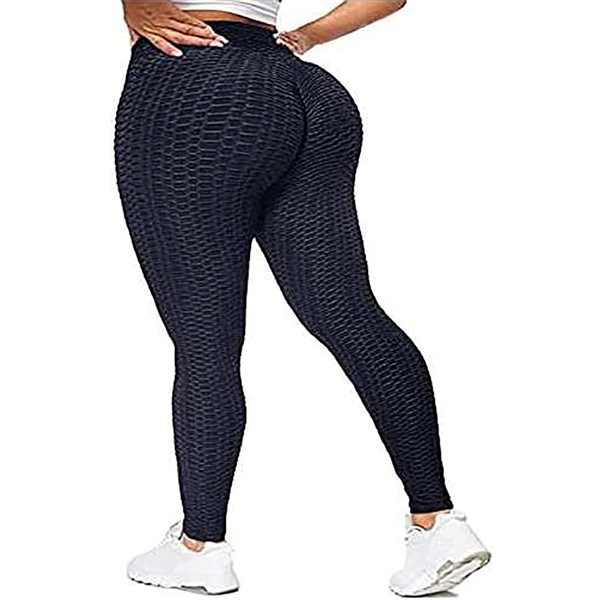 Legging de course pour femme, pantalon de yoga push-up, noir, taille S (03#)