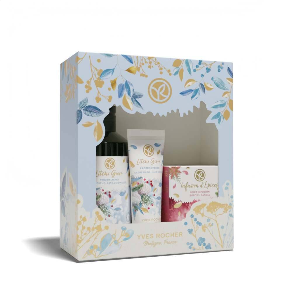 Zoete cadeauset - Lychee met glazuur