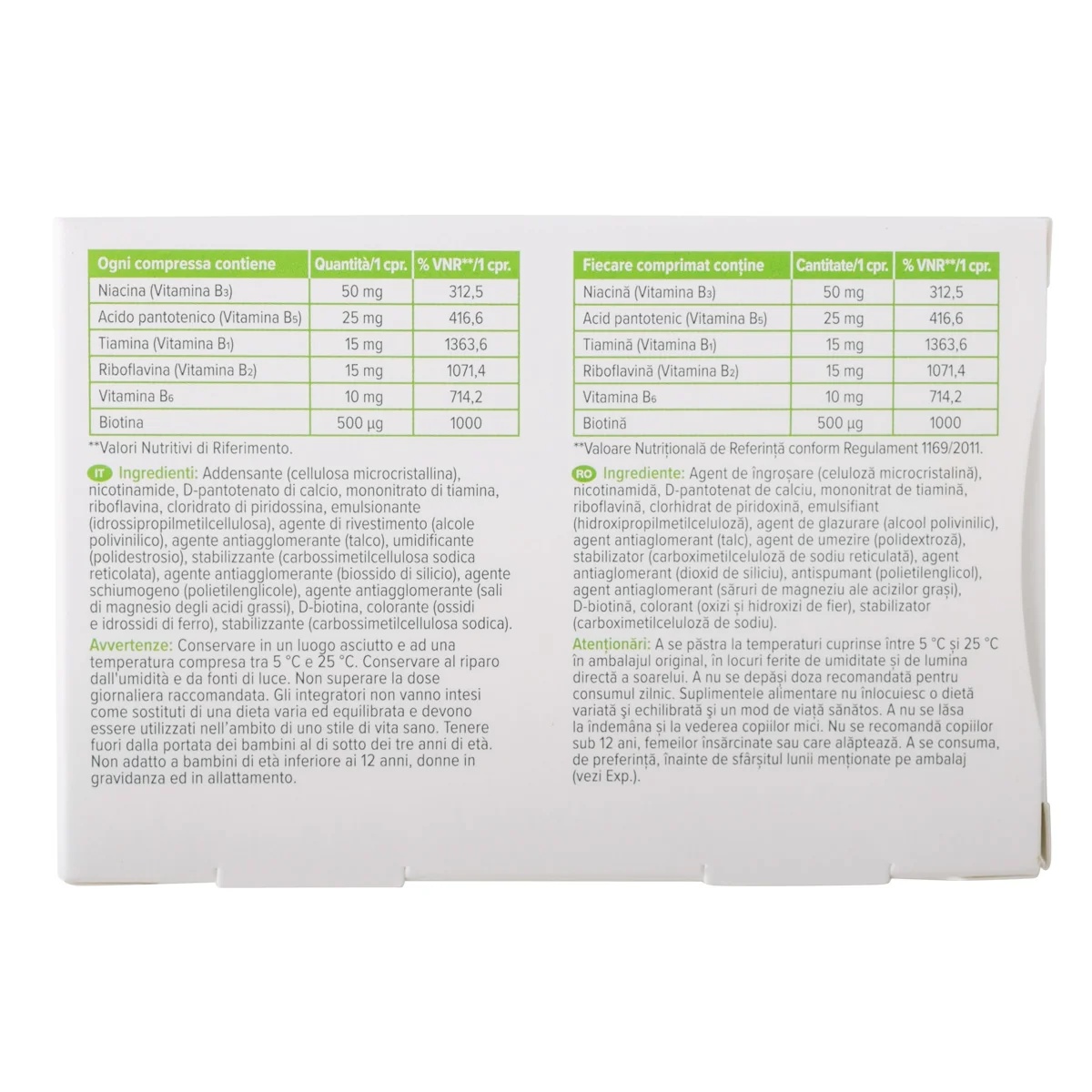 DR. MAX Dr. Max Vitamin B Complex Forte 20 Tabletten Nahrungsergänzungsmittel mit Vitamin B