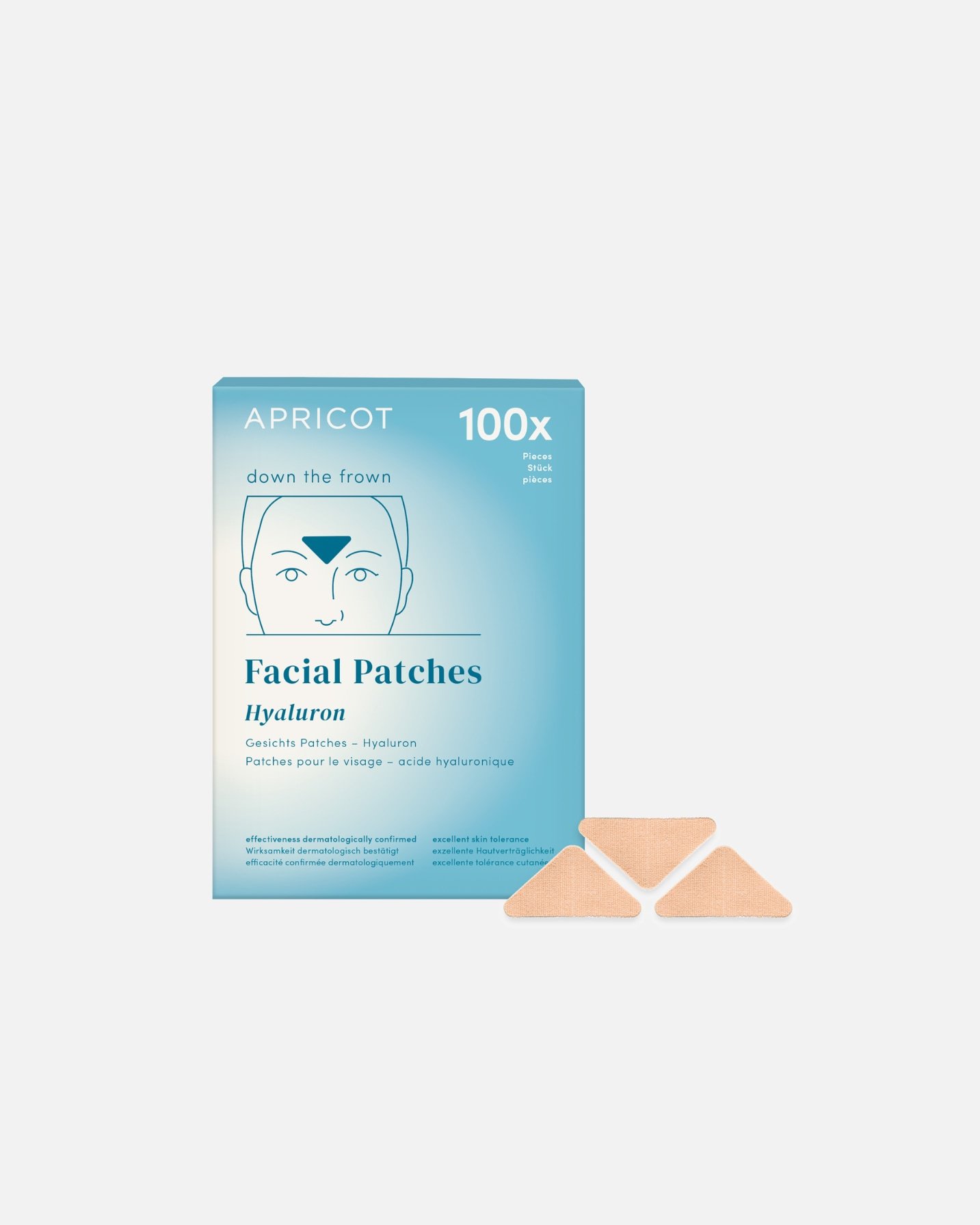 Marhuľová omladzujúca pleťová maska z bavlny s kyselinou hyalurónovou – 100 kusov – 1 kus
