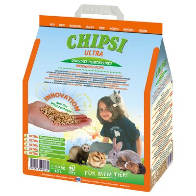 Άμμος για κατοικίδια Chipsi Ultra