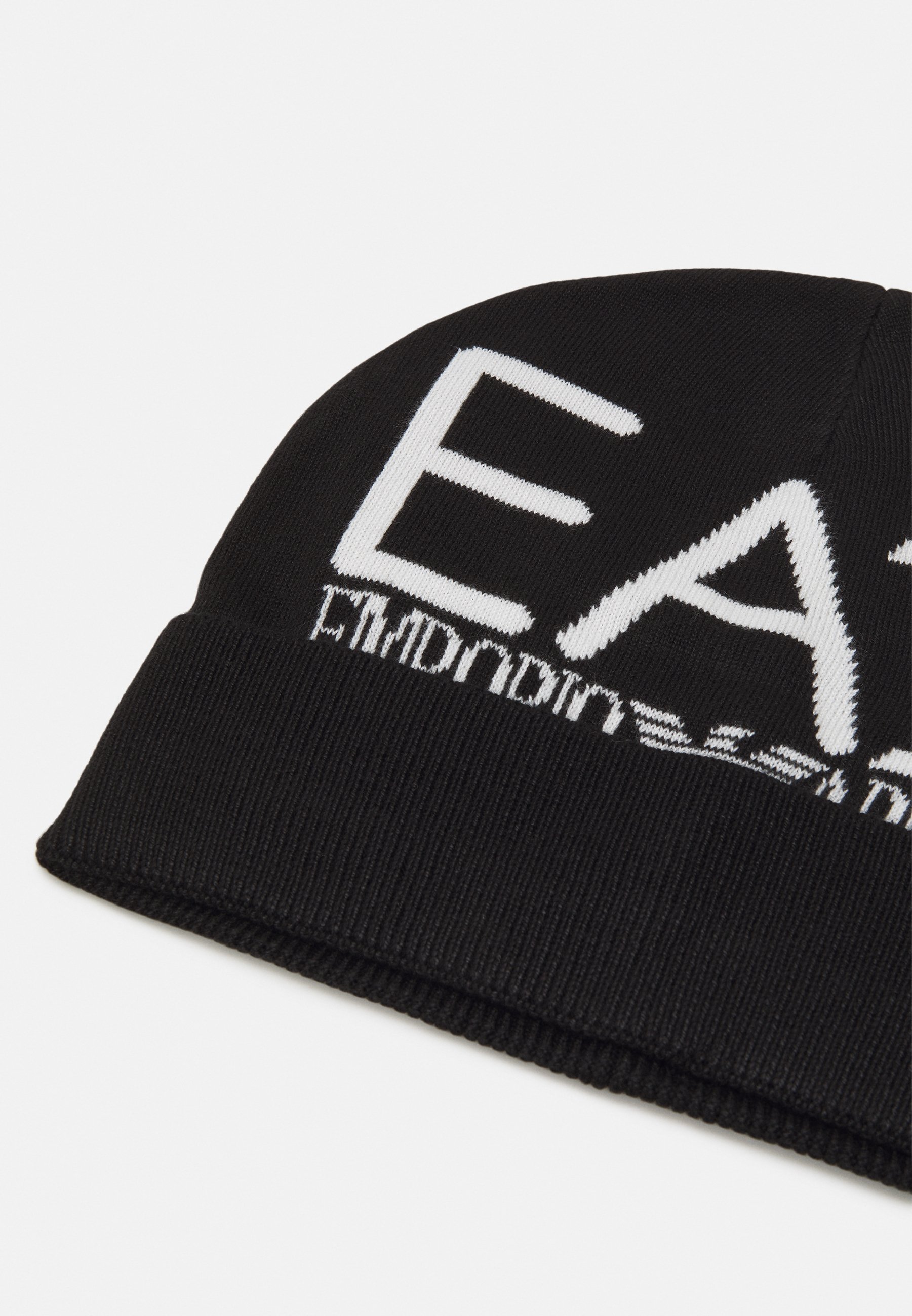 EA7 Emporio Armani MOUNTAIN VISIBILITY BEANIE UNISEX - Muts - zwart/wit