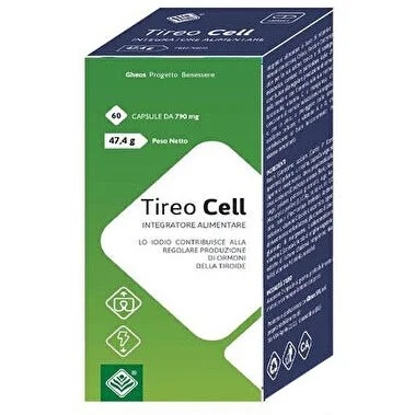 Suplemento alimentar com iodo GHEOS Tireo Cell 60 cápsulas