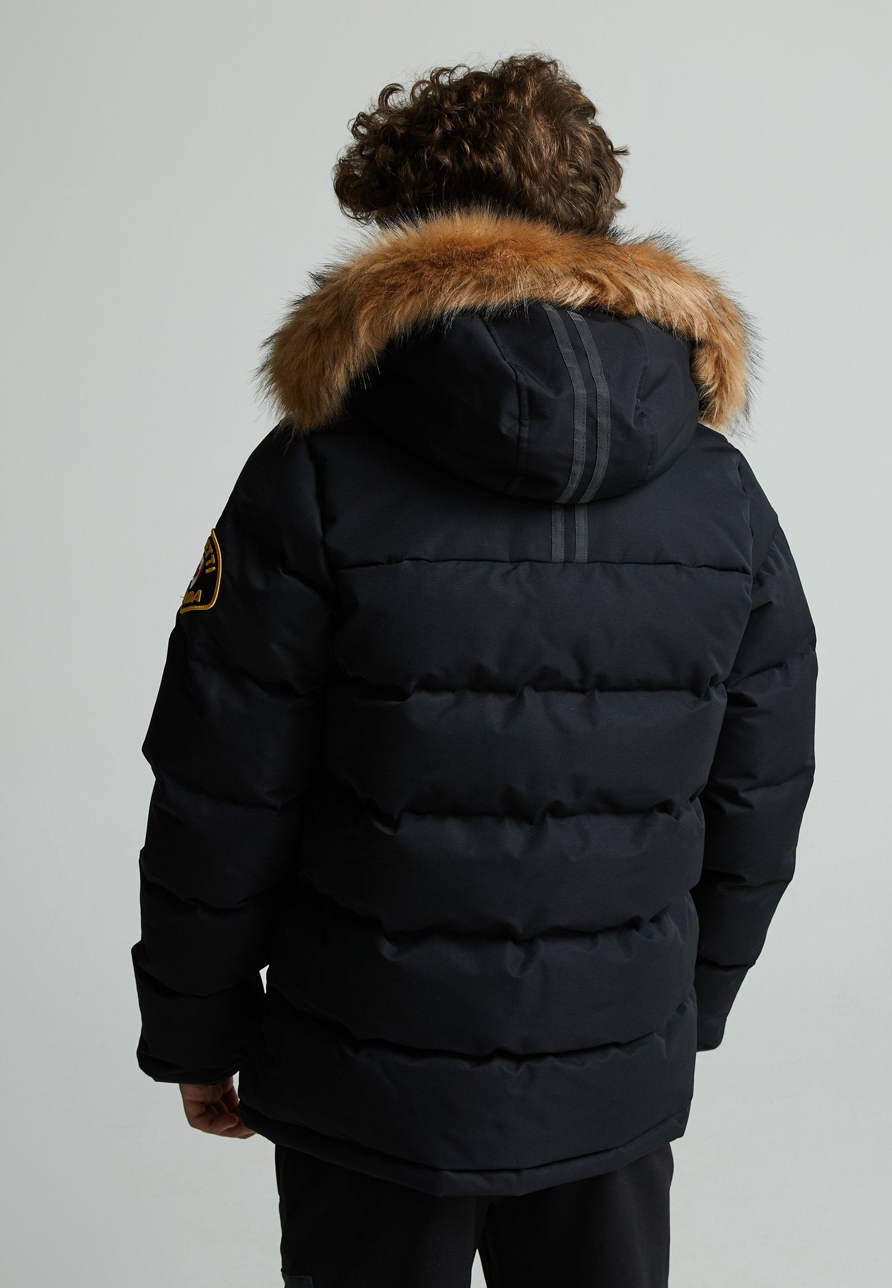 Zavetti Canada OSHAWA 3.0 PUFFER PARKA JACKET - Winterjas - gitzwart