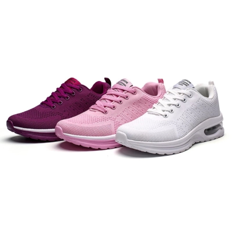 Chaussures de Tennis grande taille pour femme 2021 coréenne Mesh coussin Sneakers Casual respirant chaussures de course unisexe Tenis féminin