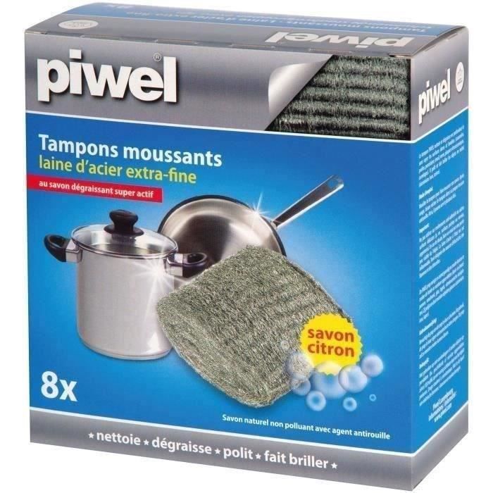 TAMPEL Tampons laine d'acier avec savon x7