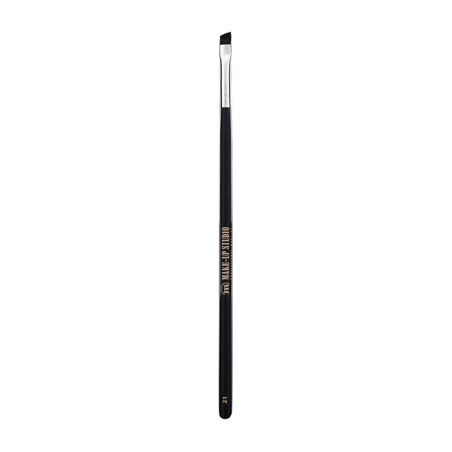 „Makeup Studio“ antakių šepetėlis 21 – kampuotas antakių šepetėlis – 1 vnt.