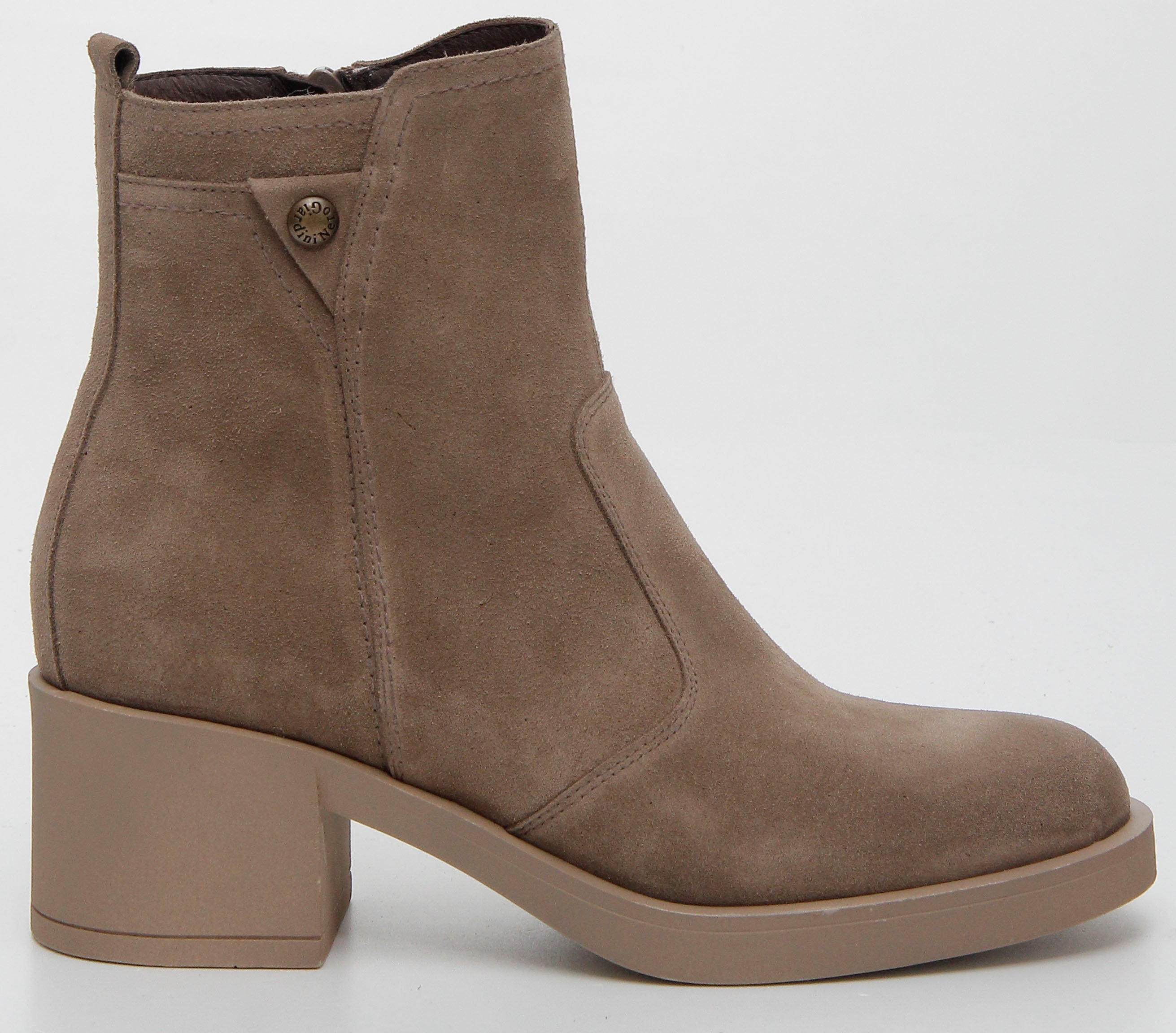  Damen-Wildlederstiefeletten