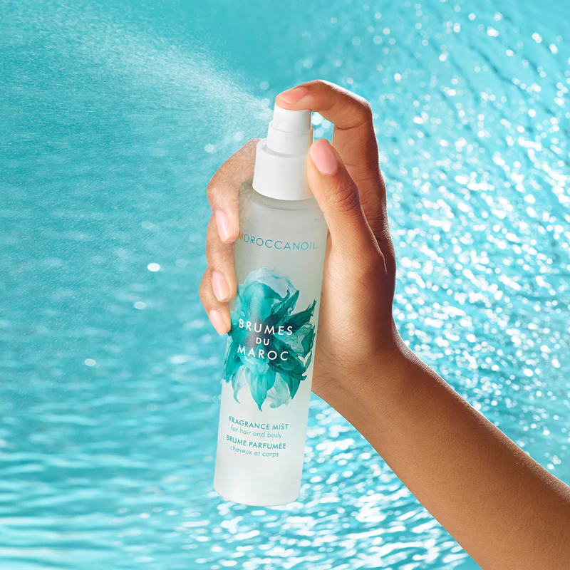 Moroccanoil Brumes Du Maroc Fragrance Mist, spray perfumado para o corpo e cabelo.