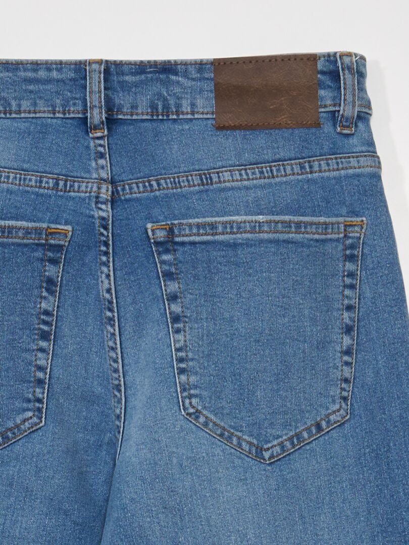 Pantalones vaqueros ajustados - L30 - AZUL