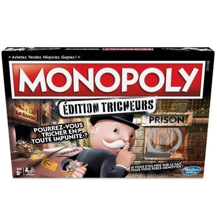 Gioco da tavolo - MONOPOLY - Imbroglioni - Infrangete le regole e liberate l'imbroglione che è in voi!