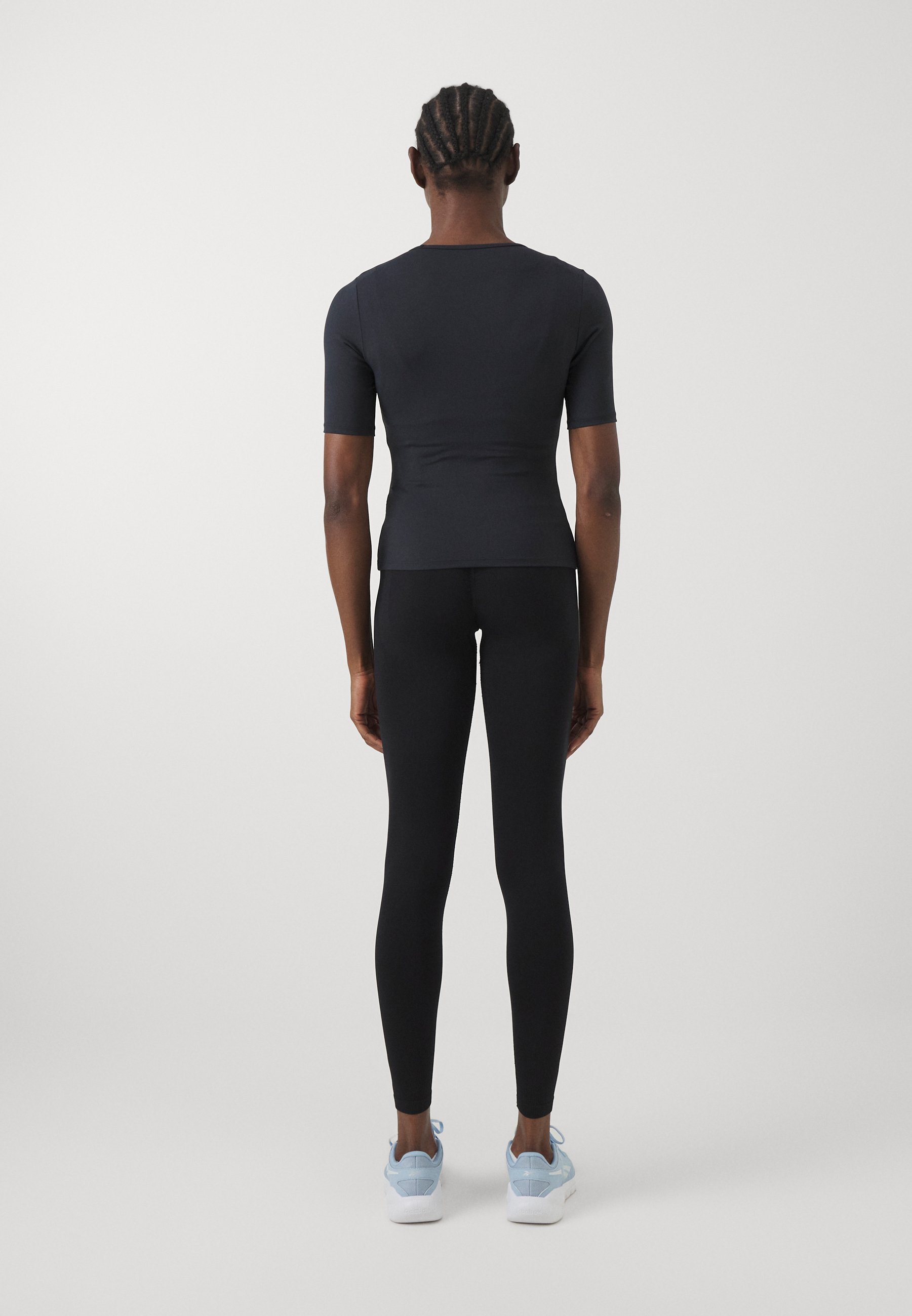 Stevige, naadloze contourlegging - Leggings - zwart