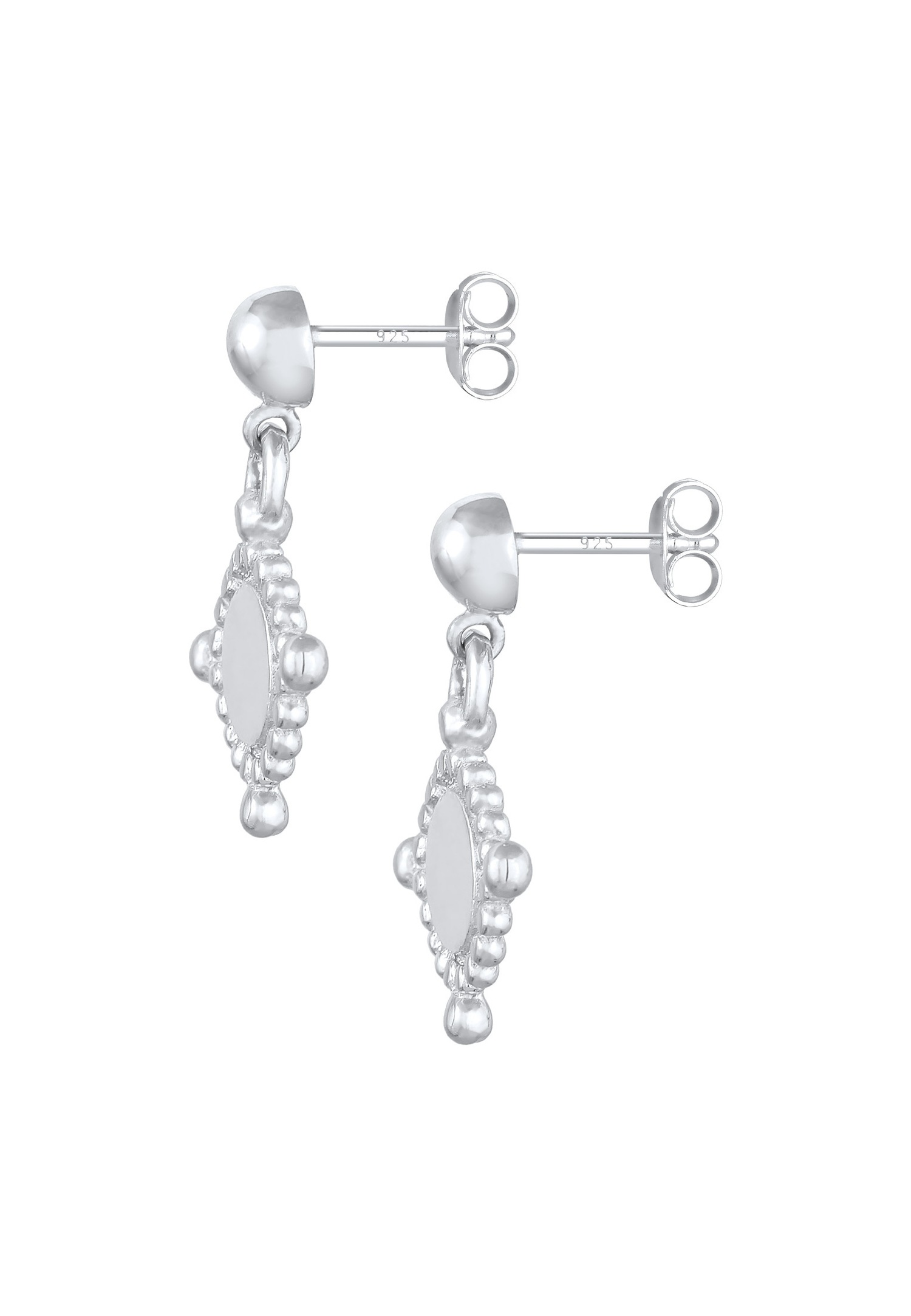 Elli Boucles d'oreilles pour femmes Basique en argent massif 925
