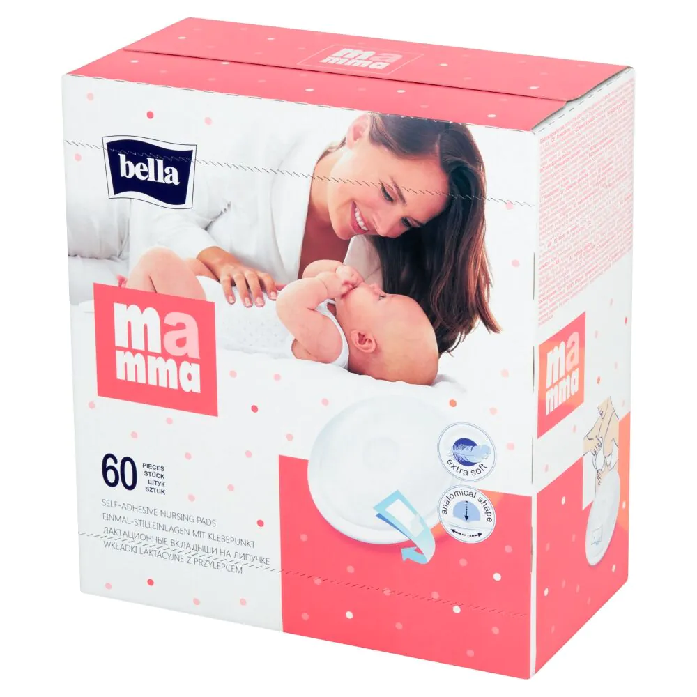 Bella Mamma Wkładki Laktacyjne z Przylepcem